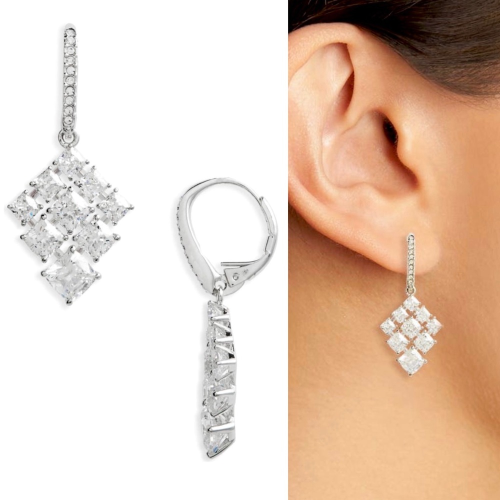 🆕Nadri Vera Cubic Zirconia Drop Earrings